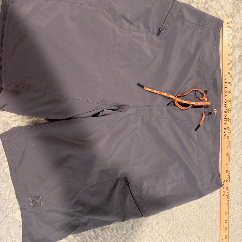 5.11 Tactical Gray Board Shorts Quick-Dry Swimwear